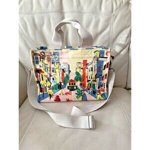 San Fransisco Canvas Tote Bag Crossbody Chalo.co Travel City Art People